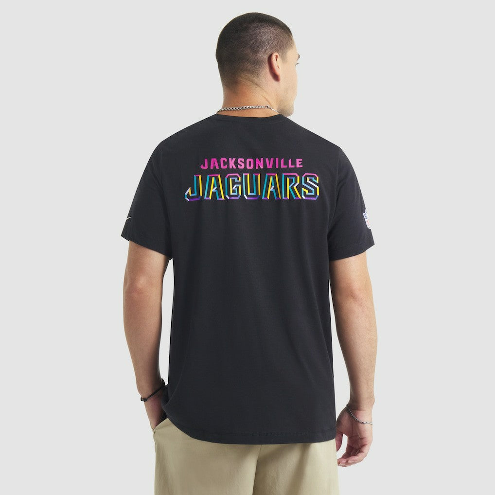 Jacksonville Jaguars 2025 NFL Crucial Catch Tri-Blend Dri-FIT T-Shirt - Black - Nike