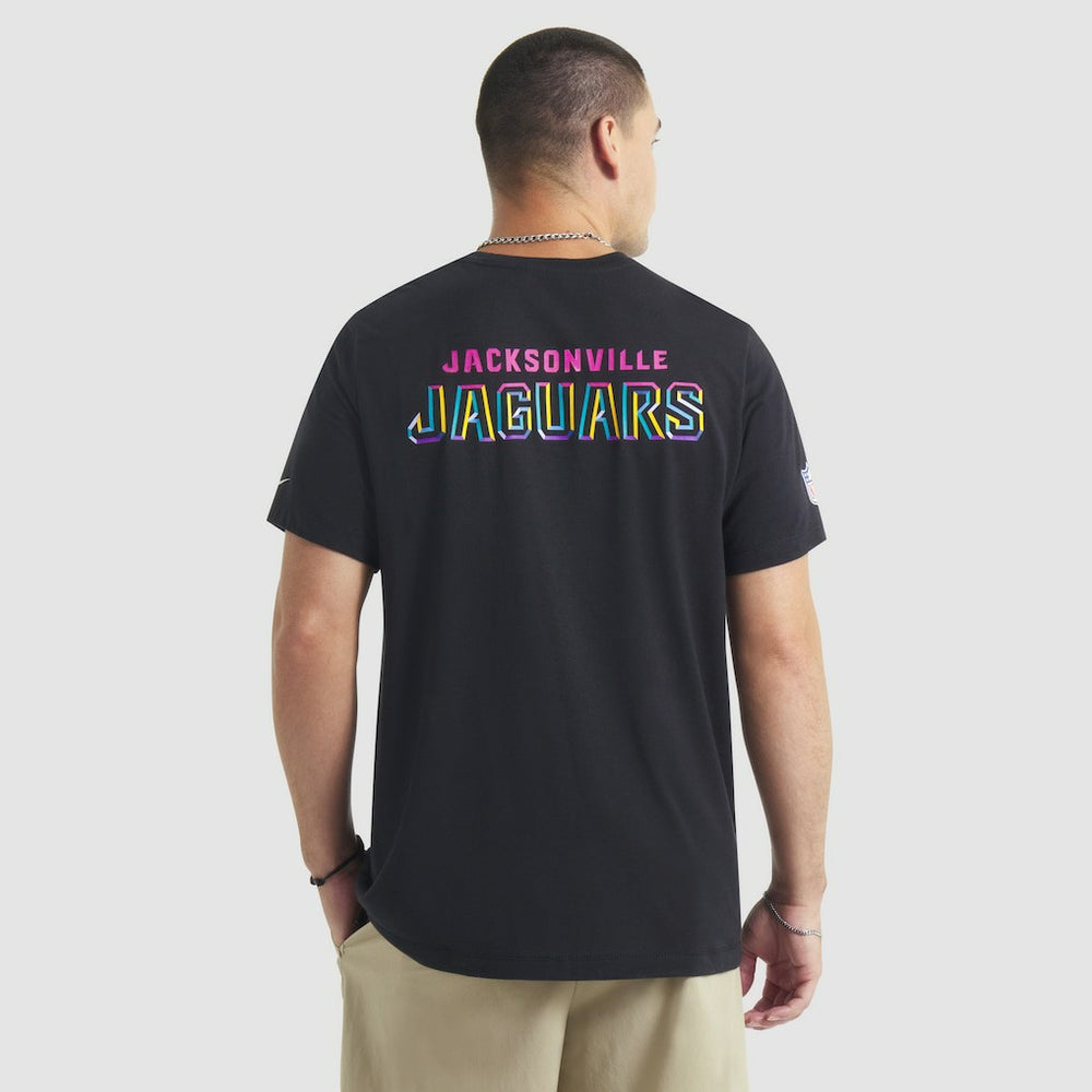 Jacksonville Jaguars 2025 NFL Crucial Catch Tri-Blend Dri-FIT T-Shirt - Black - Nike