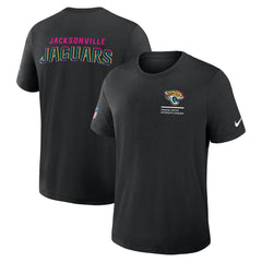 Jacksonville Jaguars 2025 NFL Crucial Catch Tri-Blend Dri-FIT T-Shirt - Black - Nike