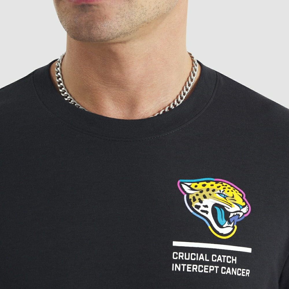 Jacksonville Jaguars 2025 NFL Crucial Catch Tri-Blend Dri-FIT T-Shirt - Black - Nike