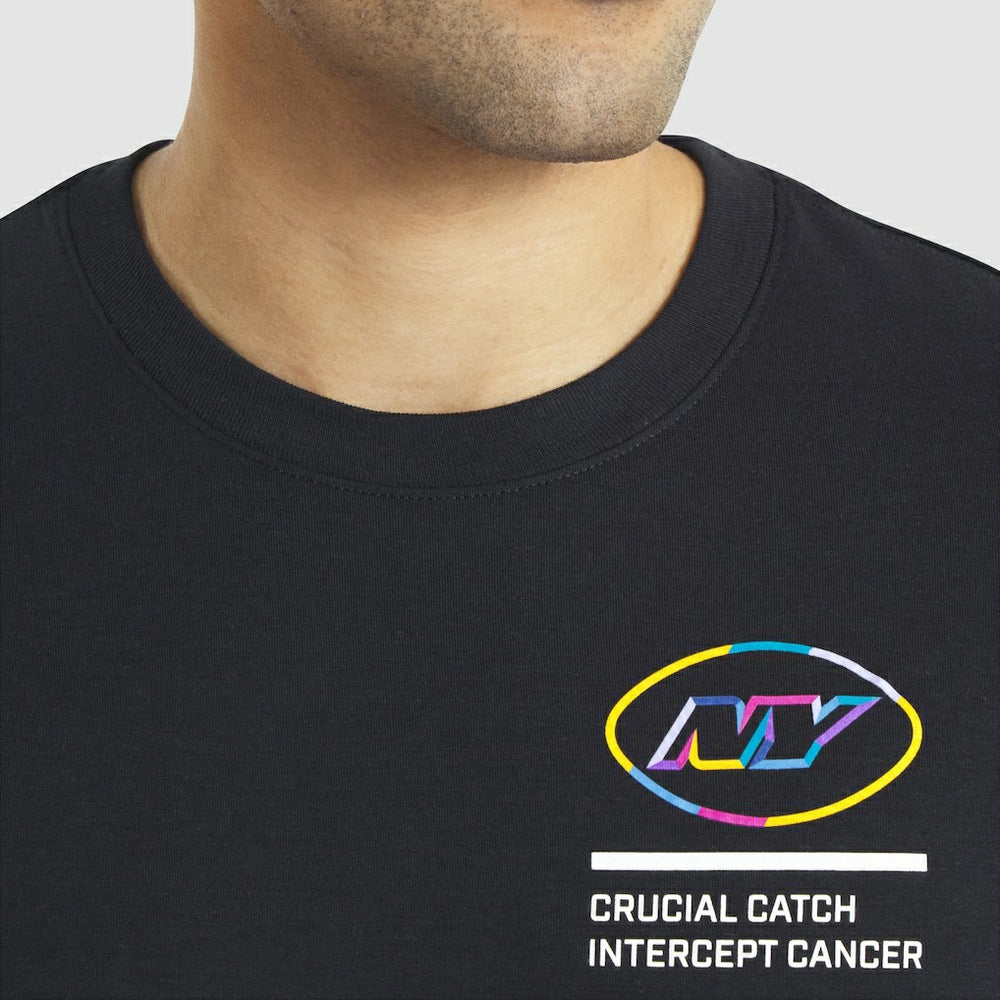New York Jets 2025 NFL Crucial Catch Tri-Blend Dri-FIT T-Shirt - Black - Nike