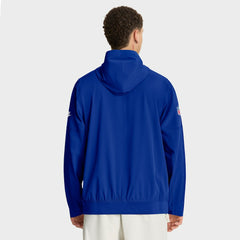 Dallas Cowboys Sideline Alt Pack Anorak Half-Zip Hoodie Jacket - Royal - Nike