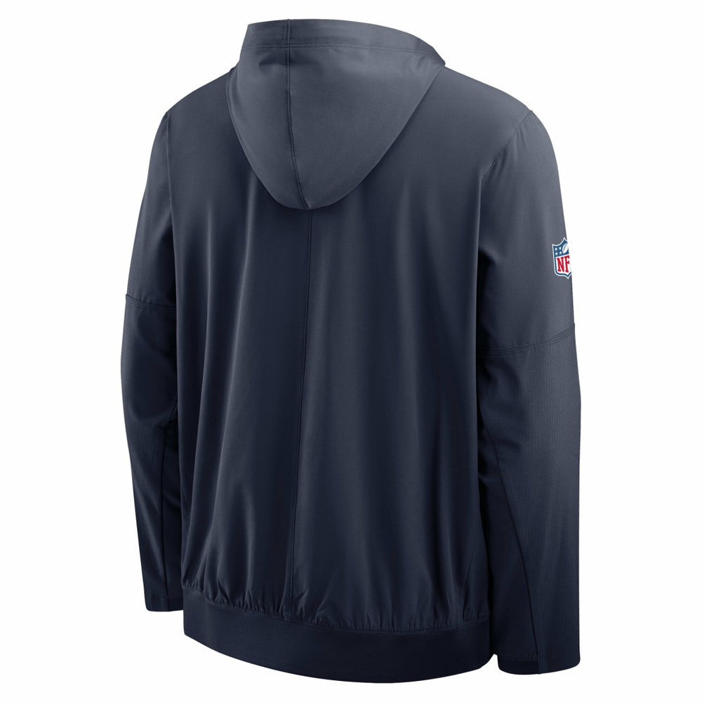 Green Bay Packers The 1923 Classic Sideline Half-Zip Anorak Jacket - Navy - Nike