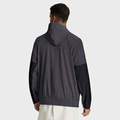 Cleveland Browns Sideline Anorak Half-Zip Hoodie Jacket - Anthracite - Nike