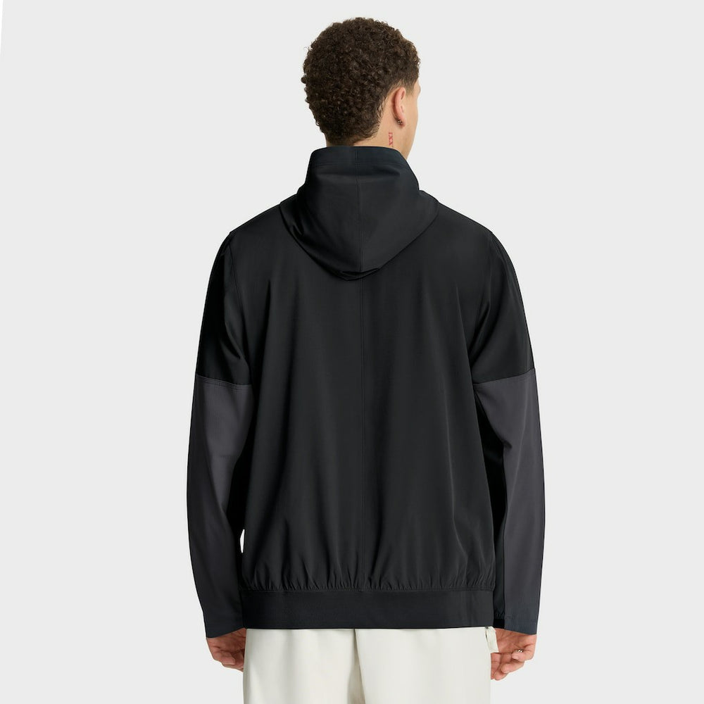 Pittsburgh Steelers Sideline Anorak Half-Zip Hoodie Jacket - Black - Nike