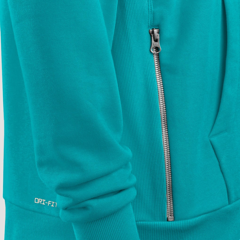 Miami Dolphins Sideline Standard Issue Utility Player Dri-FIT Full-Zip Hoodie - Aqua - Nike