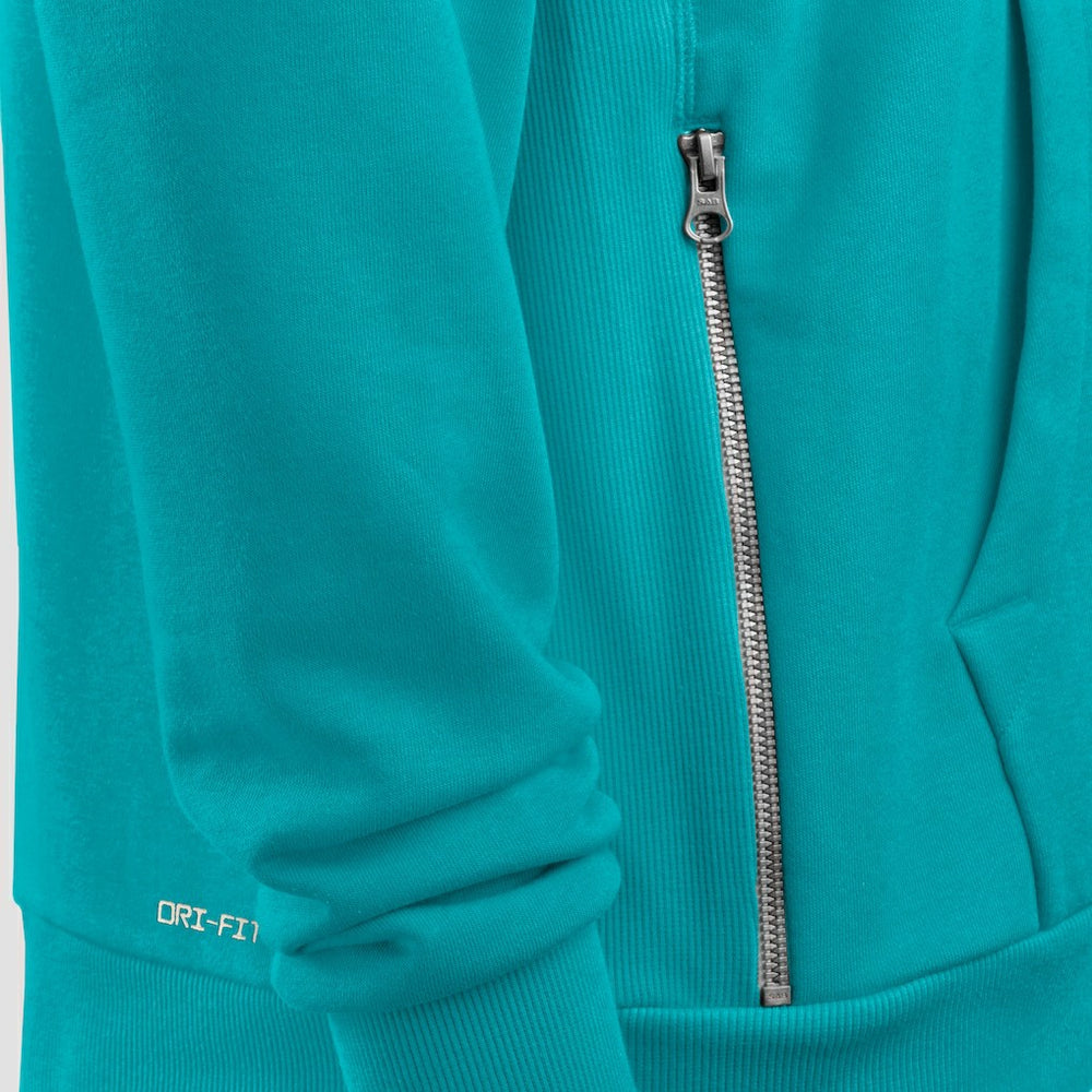Miami Dolphins Sideline Standard Issue Utility Player Dri-FIT Full-Zip Hoodie - Aqua - Nike