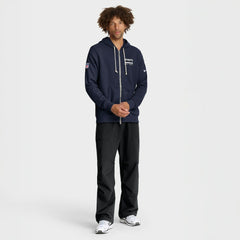 New England Patriots Sideline Standard Issue Utility Player Dri-FIT Full-Zip Hoodie - Navy - Nike