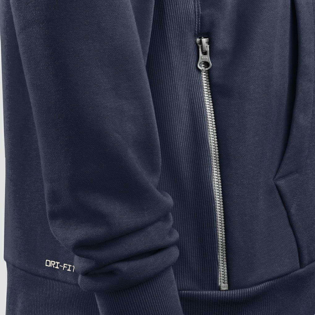 New England Patriots Sideline Standard Issue Utility Player Dri-FIT Full-Zip Hoodie - Navy - Nike