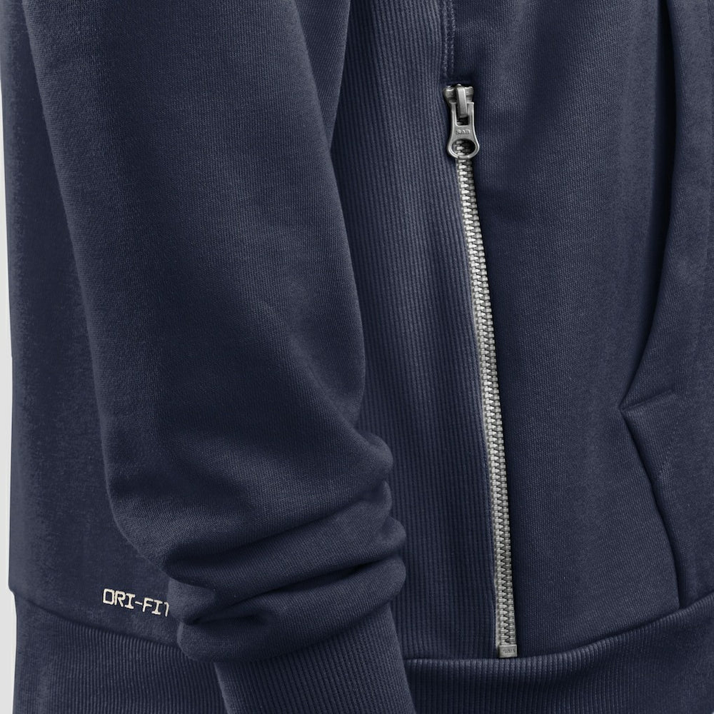 New England Patriots Sideline Standard Issue Utility Player Dri-FIT Full-Zip Hoodie - Navy - Nike