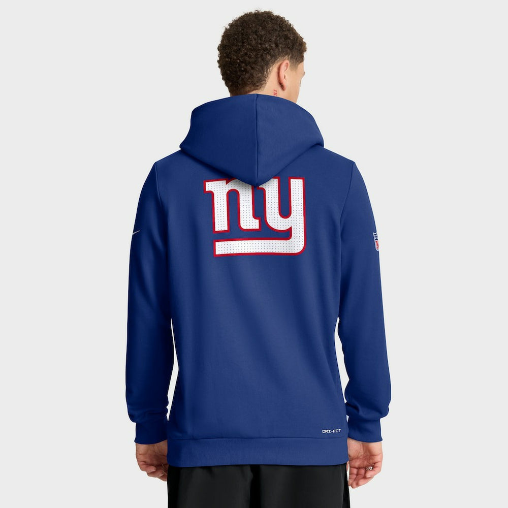 New York Giants Sideline Standard Issue Utility Player Dri-FIT Full-Zip Hoodie - Royal - Nike