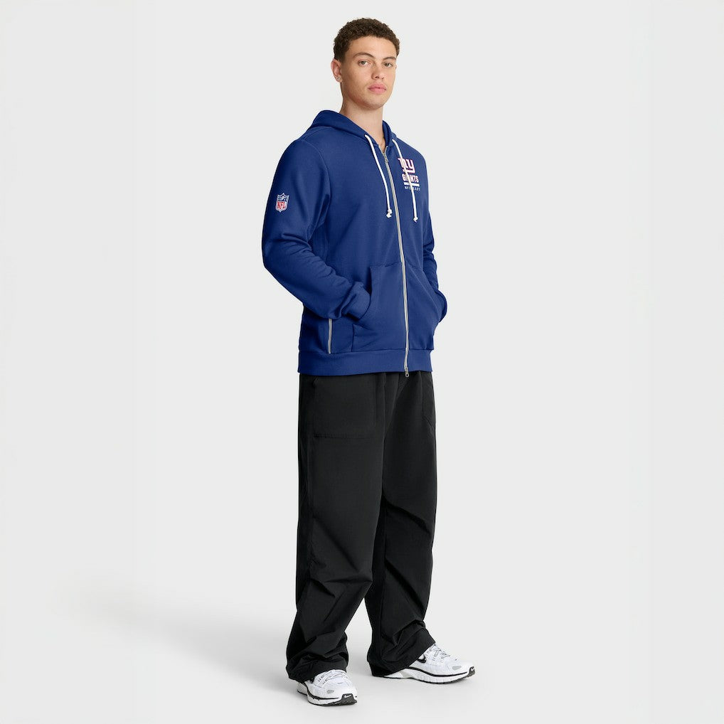 New York Giants Sideline Standard Issue Utility Player Dri-FIT Full-Zip Hoodie - Royal - Nike