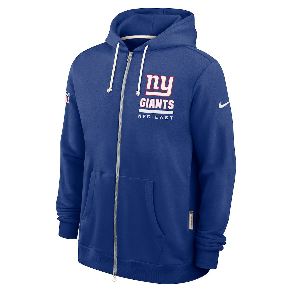 New York Giants Sideline Standard Issue Utility Player Dri-FIT Full-Zip Hoodie - Royal - Nike