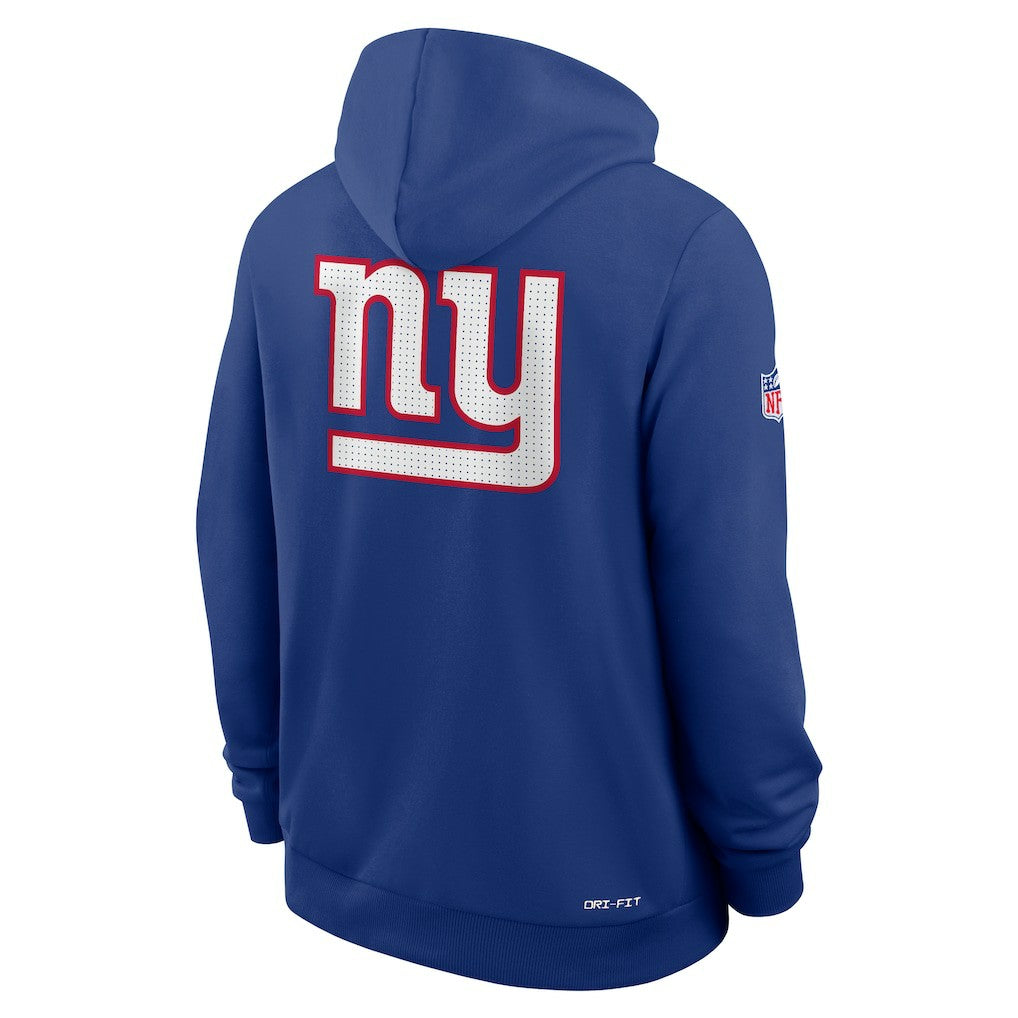 New York Giants Sideline Standard Issue Utility Player Dri-FIT Full-Zip Hoodie - Royal - Nike