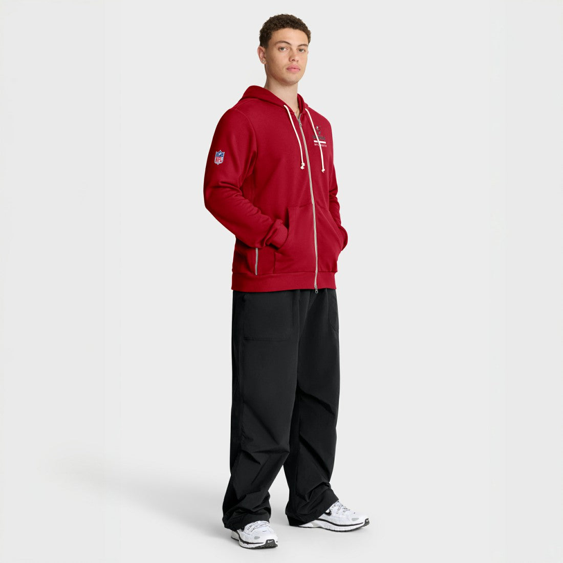 Tampa Bay Buccaneers Sideline Standard Issue Utility Player Dri-FIT Full-Zip Hoodie - Red - Nike