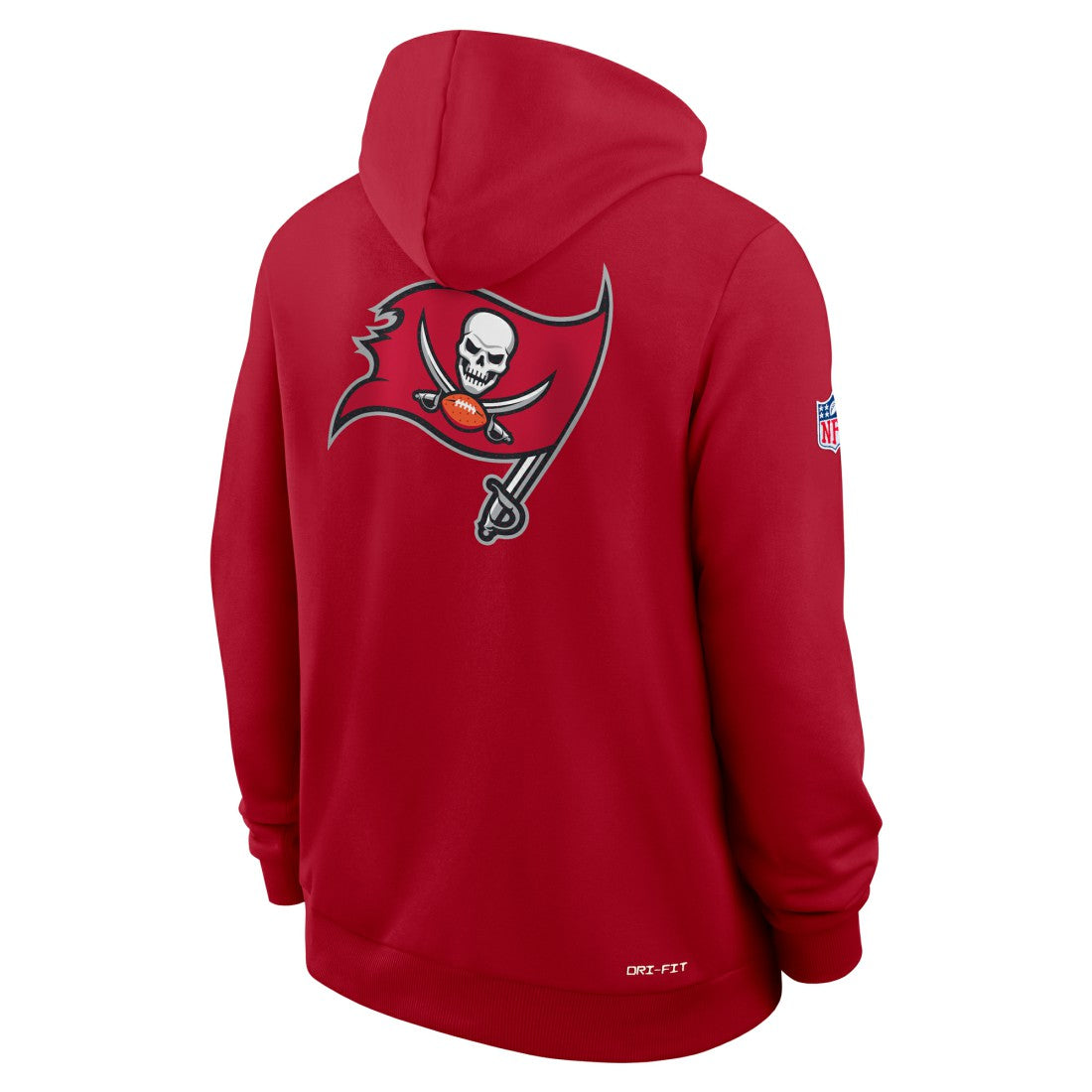 Tampa Bay Buccaneers Sideline Standard Issue Utility Player Dri-FIT Full-Zip Hoodie - Red - Nike
