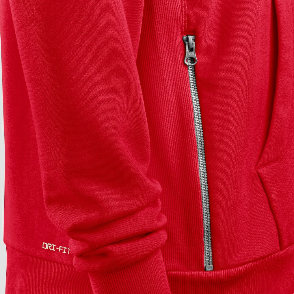 Kansas City Chiefs Sideline Standard Issue Utility Player Dri-FIT Full-Zip Hoodie - Red - Nike