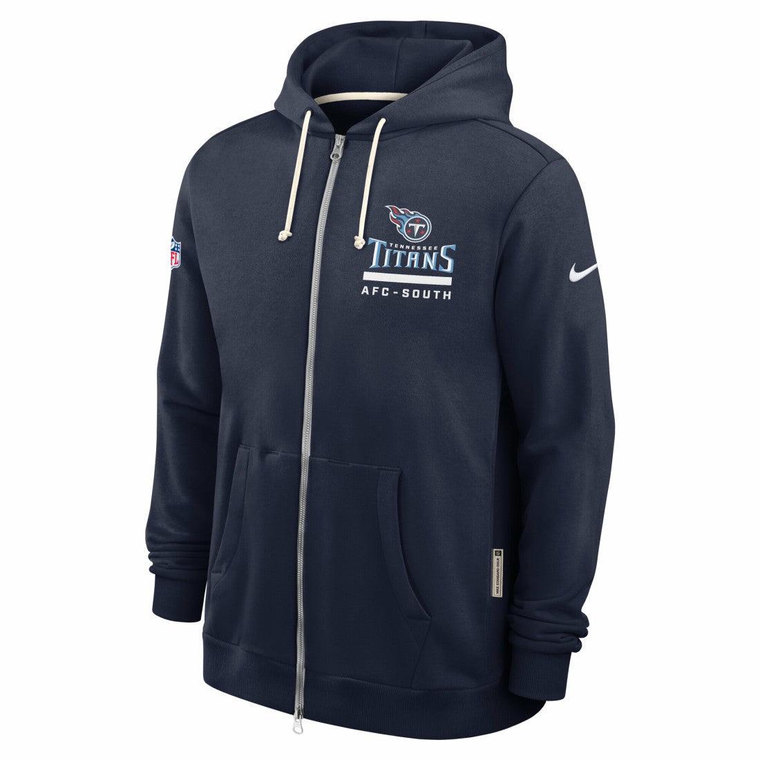 Tennessee Titans Sideline Standard Issue Utility Player Dri-FIT Full-Zip Hoodie - Navy - Nike