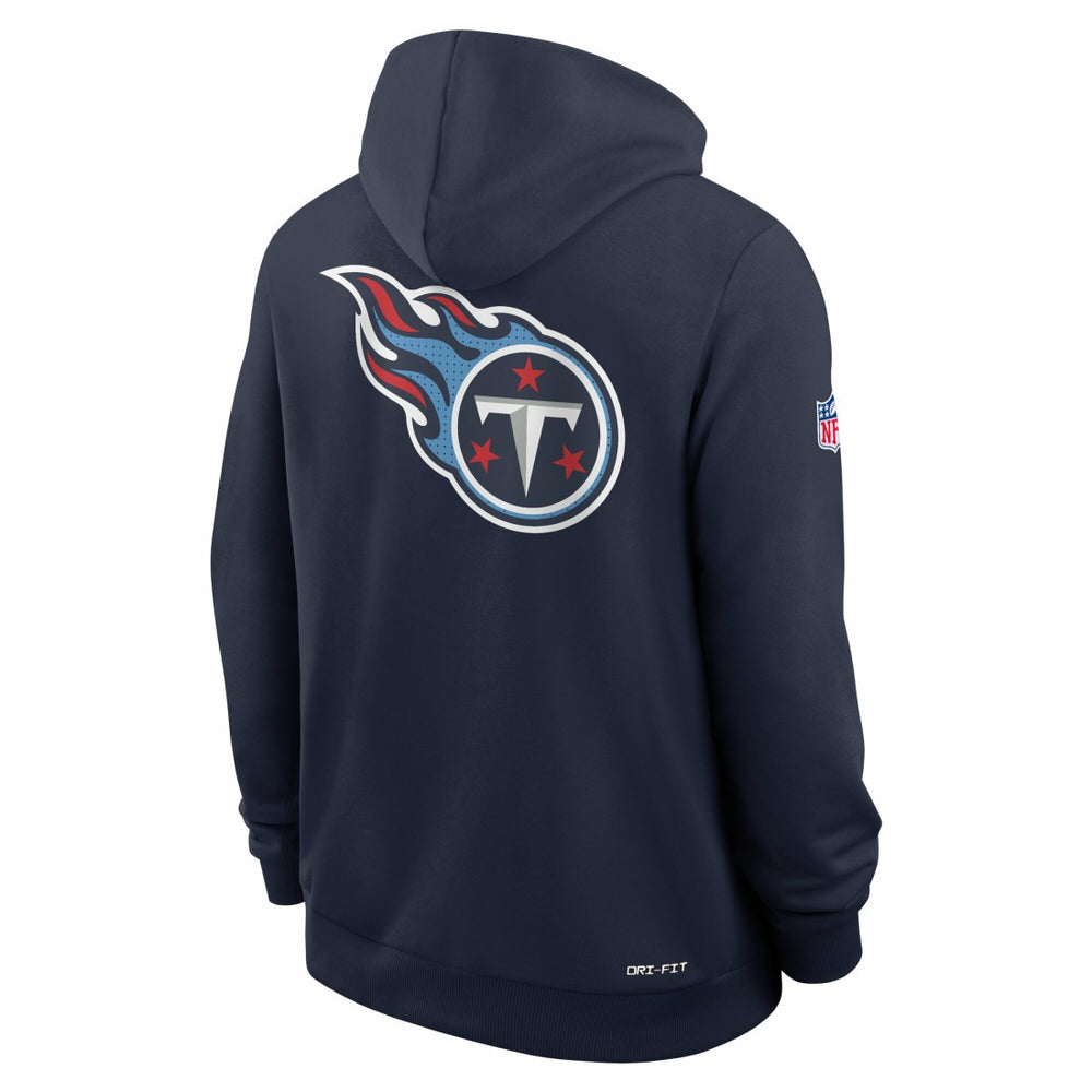 Tennessee Titans Sideline Standard Issue Utility Player Dri-FIT Full-Zip Hoodie - Navy - Nike