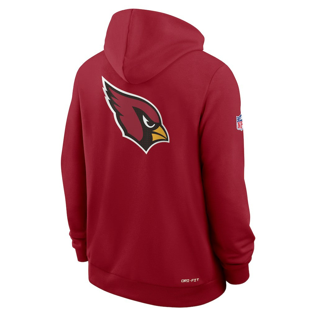 Arizona Cardinals Sideline Standard Issue Utility Player Dri-FIT Full-Zip Hoodie - Cardinal - Nike