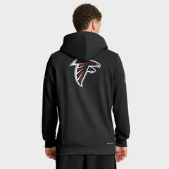 Atlanta Falcons Sideline Standard Issue Utility Player Dri-FIT Full-Zip Hoodie - Black - Nike