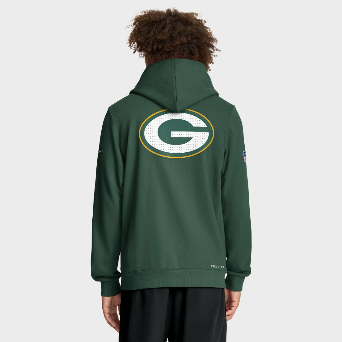 Green Bay Packers Sideline Standard Issue Utility Player Dri-FIT Full-Zip Hoodie - Green - Nike