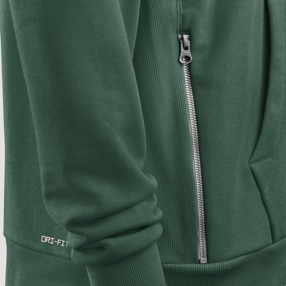Green Bay Packers Sideline Standard Issue Utility Player Dri-FIT Full-Zip Hoodie - Green - Nike