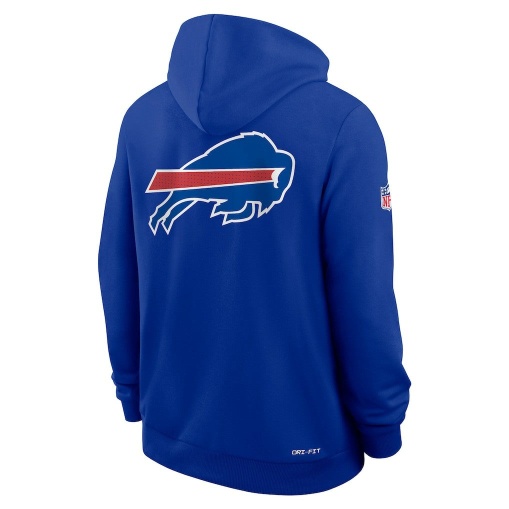 Buffalo Bills Sideline Standard Issue Utility Player Dri-FIT Full-Zip Hoodie - Royal - Nike