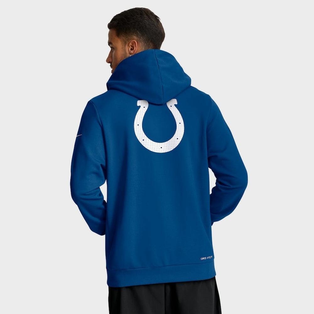 Indianapolis Colts Sideline Standard Issue Utility Player Dri-FIT Full-Zip Hoodie - Royal - Nike
