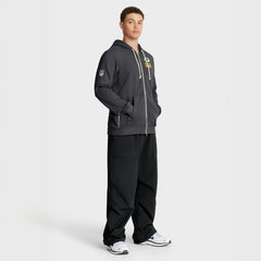 Green Bay Packers Sideline Standard Issue Utility Player Dri-FIT Full-Zip Hoodie - Anthracite - Nike