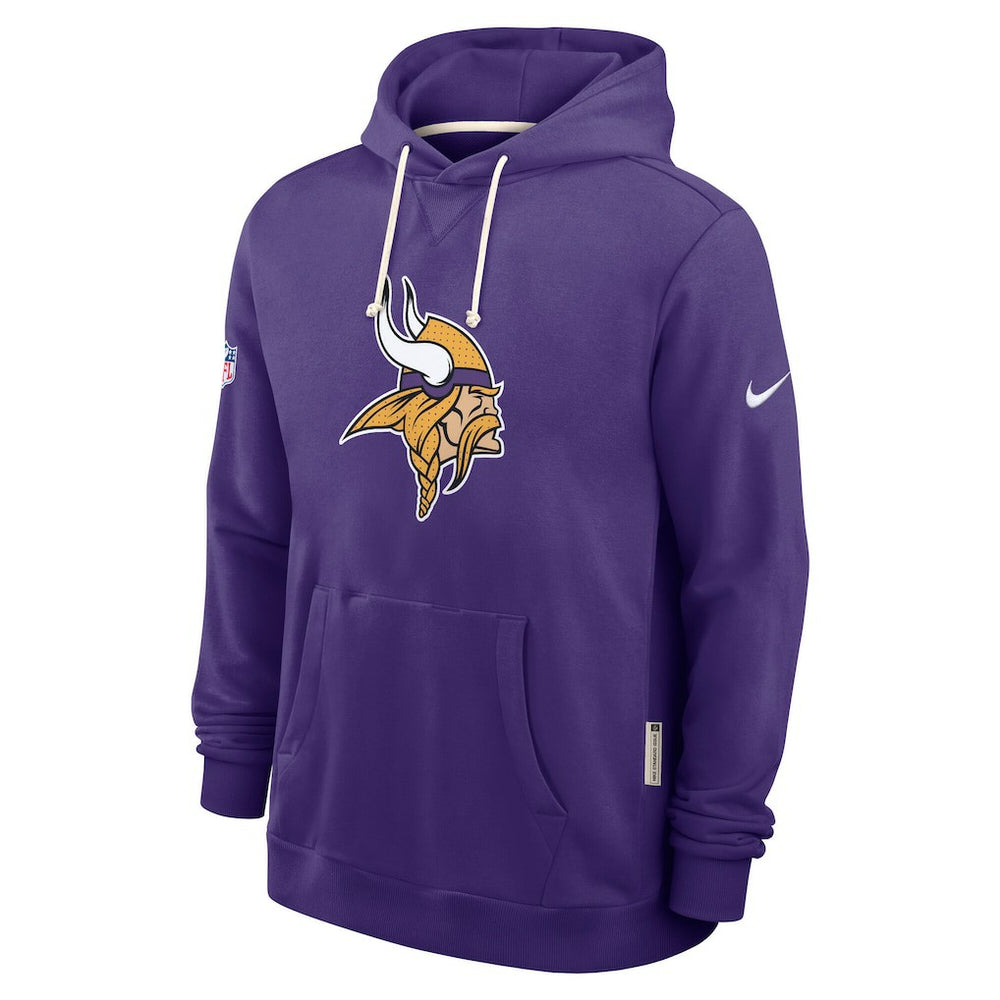 Minnesota Vikings Sideline Standard Issue Initial Home Dri-FIT Hoodie - Purple - Nike