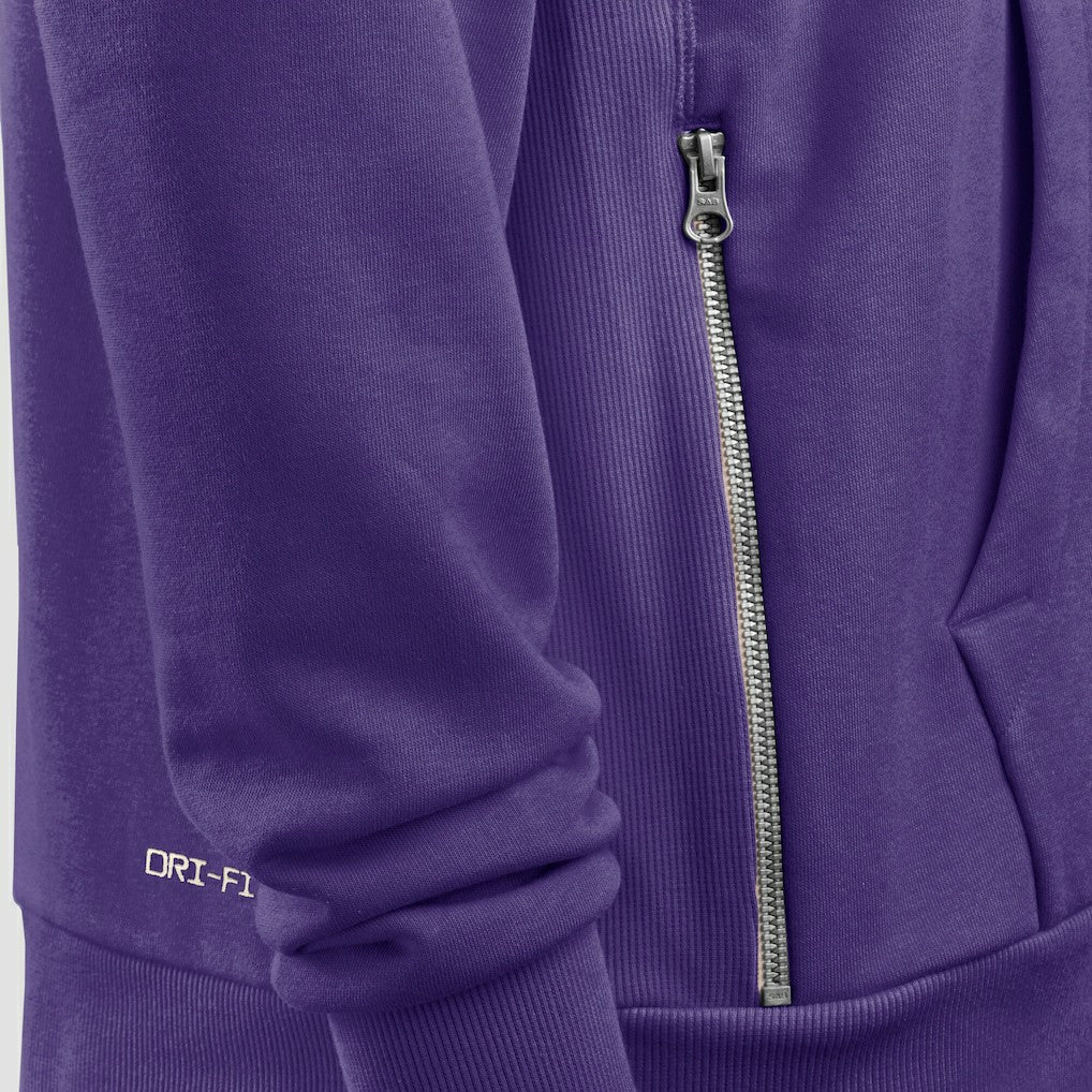Minnesota Vikings Sideline Standard Issue Initial Home Dri-FIT Hoodie - Purple - Nike