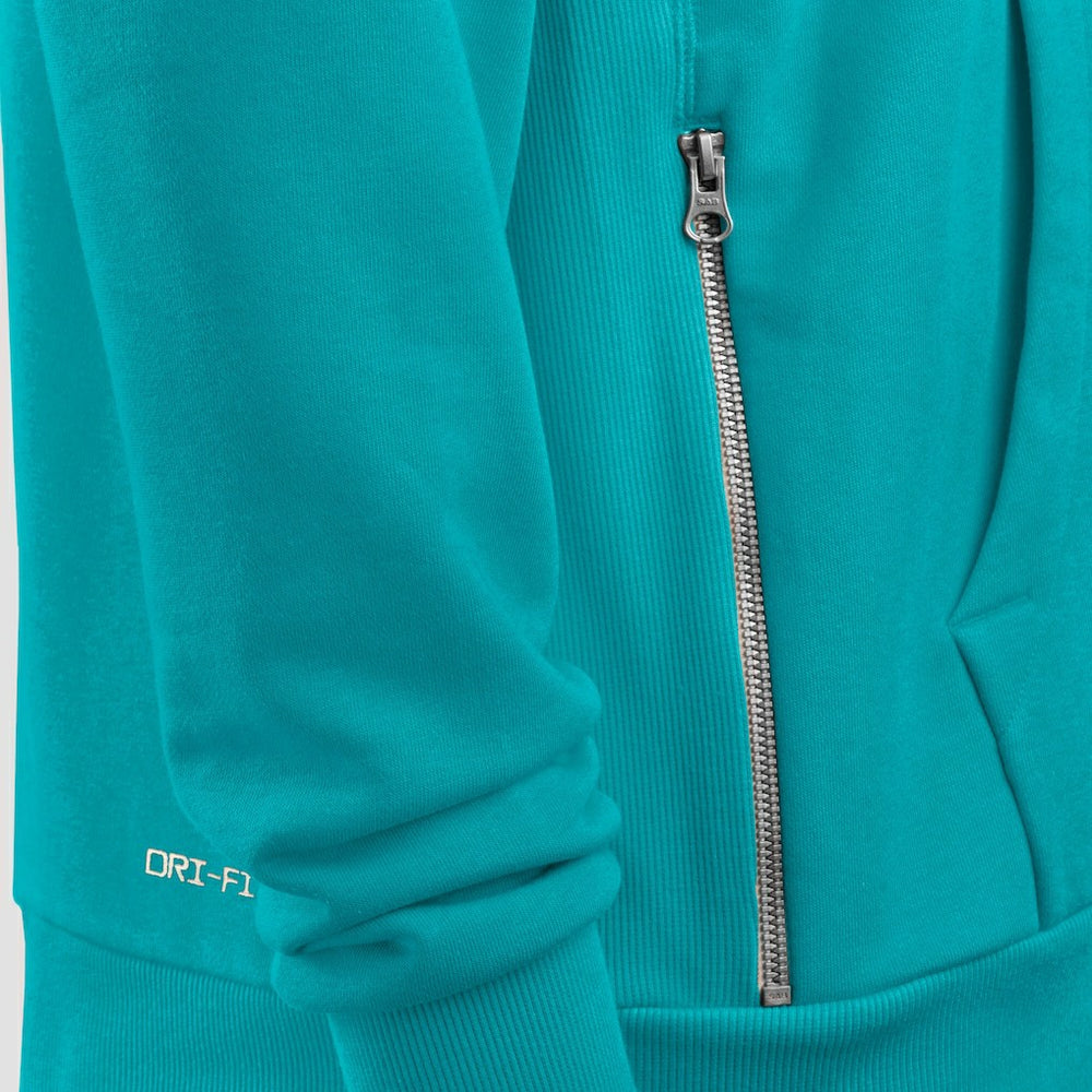 Miami Dolphins Sideline Standard Issue Initial Home Dri-FIT Hoodie - Aqua - Nike