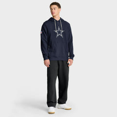 Dallas Cowboys Sideline Standard Issue Initial Home Dri-FIT Hoodie - Navy - Nike