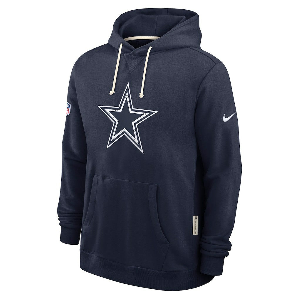 Dallas Cowboys Sideline Standard Issue Initial Home Dri-FIT Hoodie - Navy - Nike