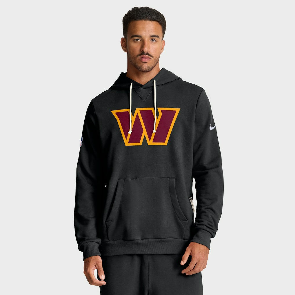 Washington Commanders Sideline Standard Issue Initial Home Dri-FIT Hoodie - Black - Nike