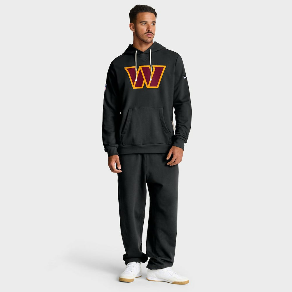 Washington Commanders Sideline Standard Issue Initial Home Dri-FIT Hoodie - Black - Nike