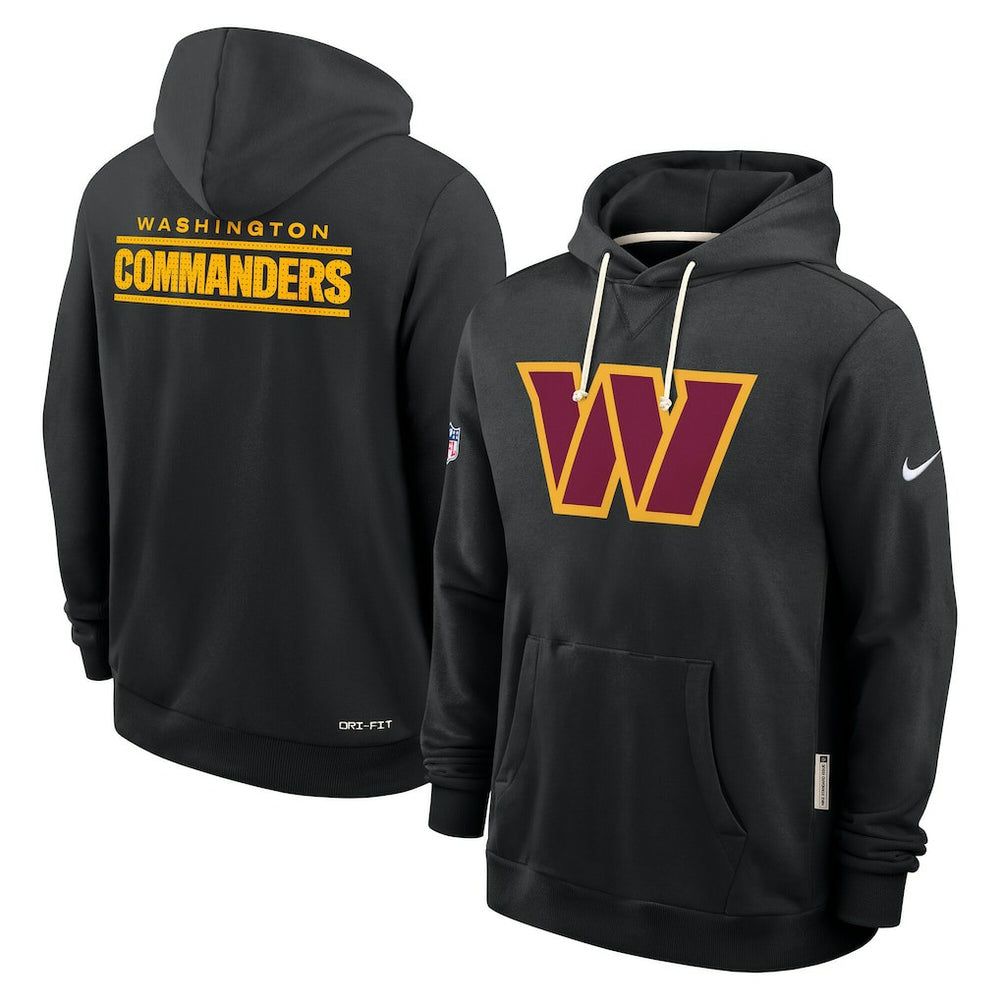 Washington Commanders Sideline Standard Issue Initial Home Dri-FIT Hoodie - Black - Nike