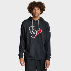 Houston Texans Sideline Standard Issue Initial Home Dri-FIT Hoodie - Navy - Nike