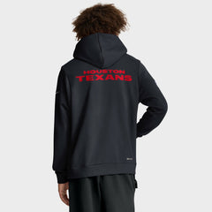 Houston Texans Sideline Standard Issue Initial Home Dri-FIT Hoodie - Navy - Nike