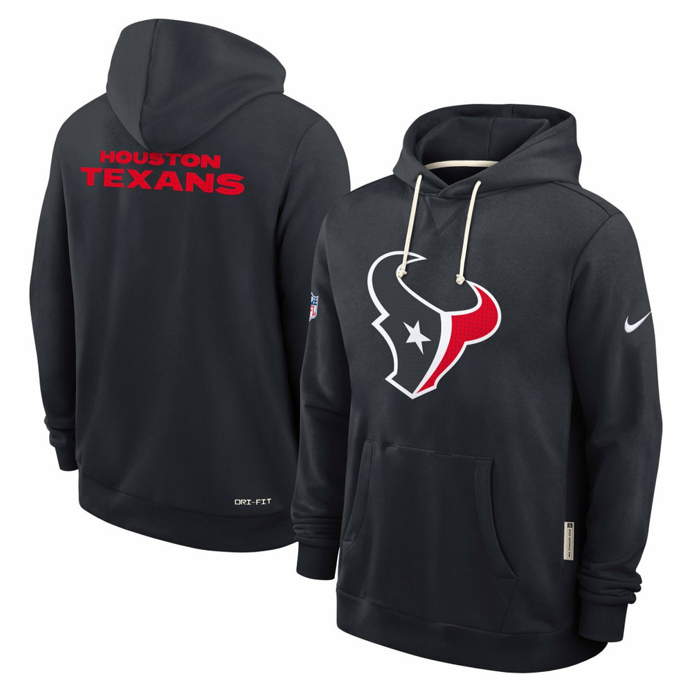 Houston Texans Sideline Standard Issue Initial Home Dri-FIT Hoodie - Navy - Nike