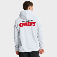 Kansas City Chiefs Sideline Standard Issue Initial Home Dri-FIT Hoodie - White - Nike