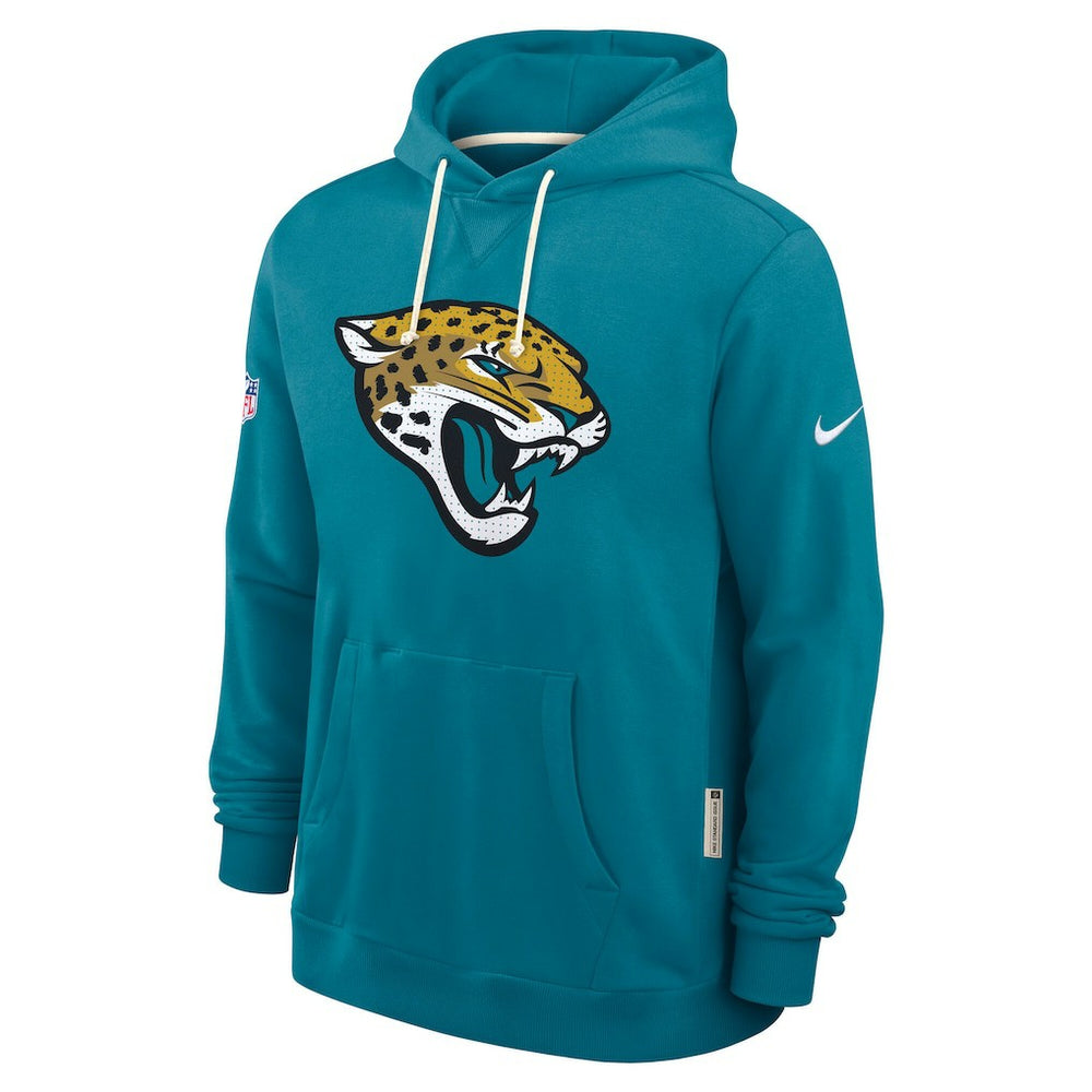 Jacksonville Jaguars Sideline Standard Issue Initial Home Dri-FIT Hoodie - Teal - Nike