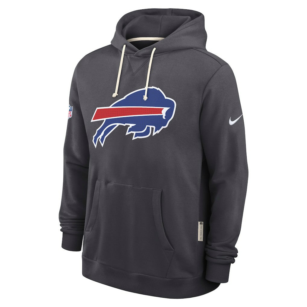 Buffalo Bills Sideline Standard Issue Initial Home Dri-FIT Hoodie - Anthracite - Nike