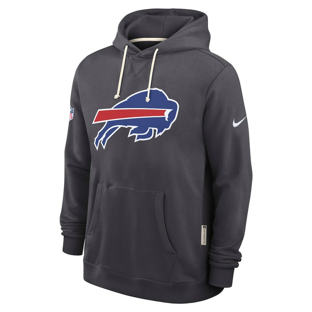 Buffalo Bills Sideline Standard Issue Initial Home Dri-FIT Hoodie - Anthracite - Nike