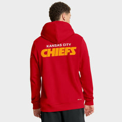 Kansas City Chiefs Sideline Standard Issue Initial Home Dri-FIT Hoodie - Red - Nike