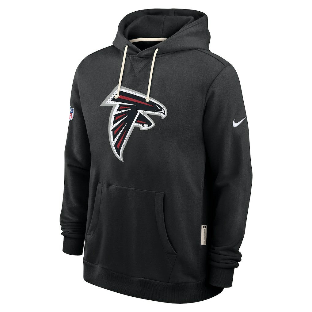 Atlanta Falcons Sideline Standard Issue Initial Home Dri-FIT Hoodie - Black - Nike