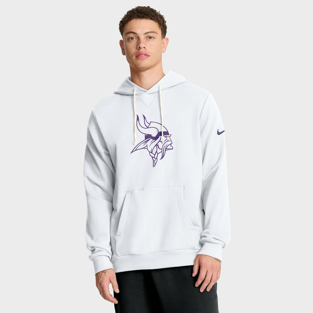 Minnesota Vikings Sideline Standard Issue Alt 2 Dri-FIT Hoodie - White - Nike
