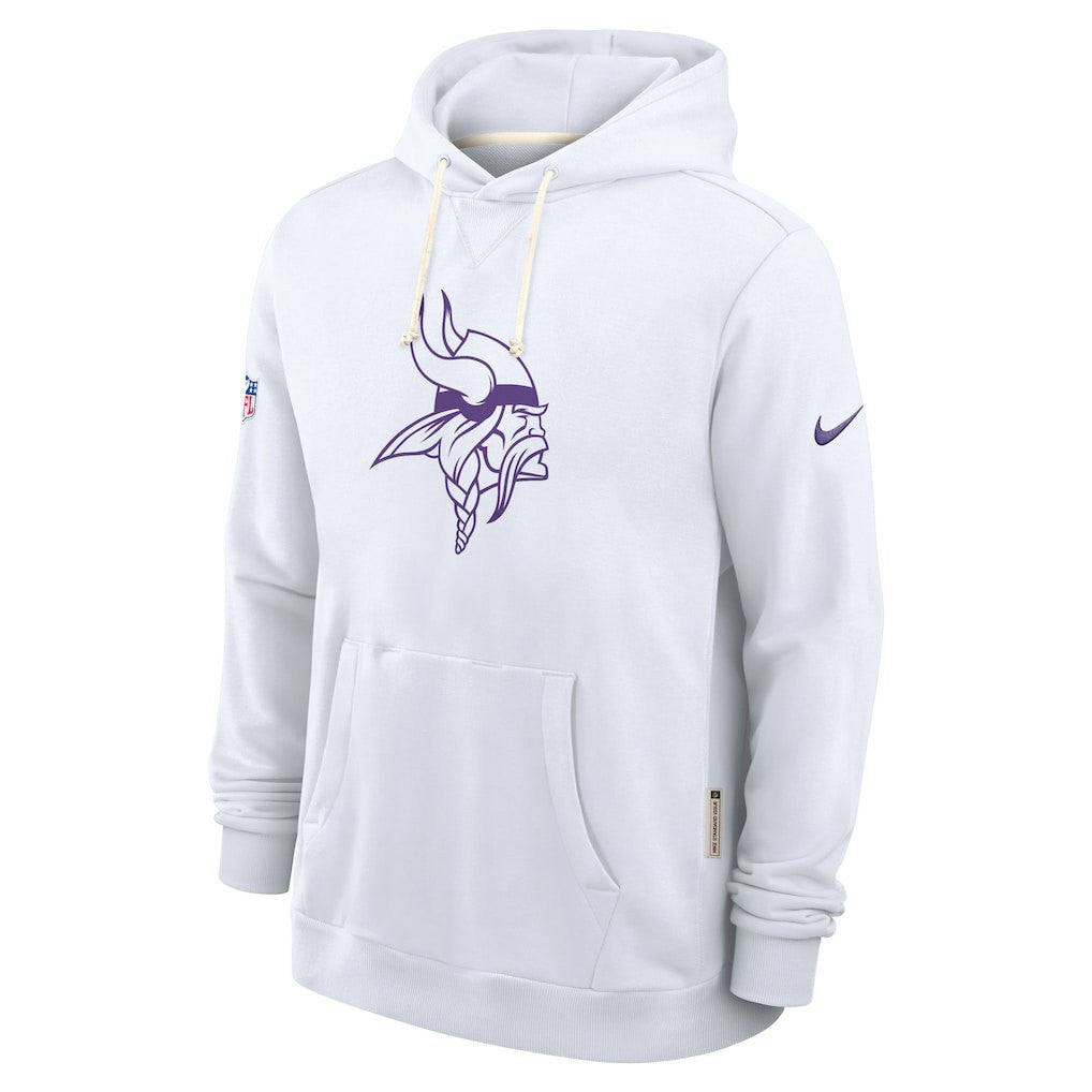 Minnesota Vikings Sideline Standard Issue Alt 2 Dri-FIT Hoodie - White - Nike