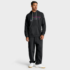 New York Jets 2025 NFL Crucial Catch Sideline Standard Issue Dri-FIT Hoodie - Black - Nike